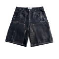 Mourir Vintage Leather Short